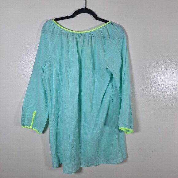 J Crew women long sleeve blouse size large - Picture 2 of 3